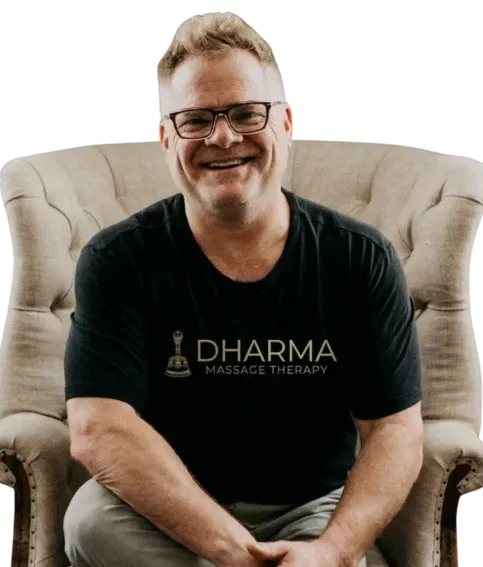Mark Heilshorn, massage therapist at Dharma Massage