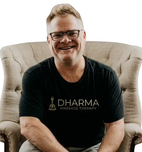 Mark Heilshorn, massage therapist at Dharma Massage