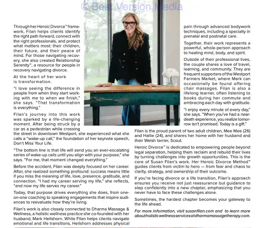 Magazine profile of Mark Heilshorn’s work at Dharma Massage