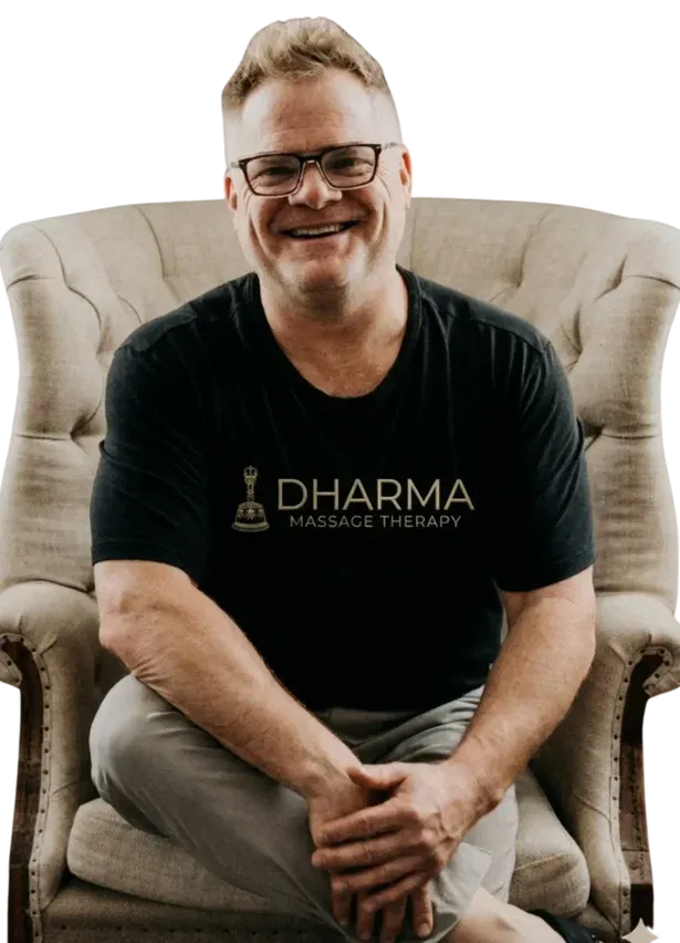 Mark Heilshorn, massage therapist at Dharma Massage